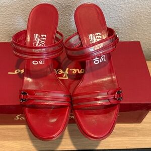 Salvatore Ferragamo Red Shoe Box